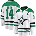 Elroe D.Stars #14 Jamie Benn White Breakaway Jerseys