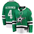 Elroe D.Stars #4 Miro Heiskanen Kelly Green Team Color Breakaway Player Jerseys