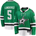 Elroe D.Stars #5 Nils Lundkvist Kelly Green Home Premier Breakaway Player Jerseys