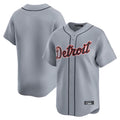 Elroe D.Tigers Gray Home Limited Blank Player Stitched Jerseys