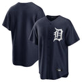 Elroe D.Tigers Navy Game Home Blank Player Stitched Jerseys