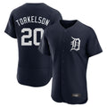 Elroe D.Tigers #20 Spencer Torkelson Player Navy Limited Elite Home Stitched Jerseys