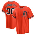 Elroe D.Tigers #30 Kerry Carpenter Player Orange Home Game Stitched Jerseys