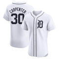 Elroe D.Tigers #30 Kerry Carpenter Player White Limited Elite Home Stitched Jerseys
