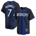 Elroe D.Tigers #7 Kevin McGonigle Player Navy City Connect Home Limited Stitched Jerseys