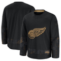 Elroe D.Red wings Black 2024 Military Appreciation Practice Jersey