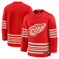 Elroe D.Red wings Red Centennial Premium Jerseys