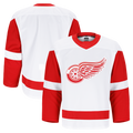 Elroe D.Red wings White Away Authentic Pro Jerseys