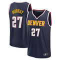 Elroe D.Nuggets #27 Jamal Murray Navy Fast Break Replica Player Jerseys - Icon Edition