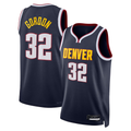 Elroe D.Nuggets #32 Aaron Gordon Navy Swingman Replica Jerseys - Icon Edition
