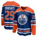 Elroe E.Oilers #29 Leon Draisaitl Royal Home Breakaway Jerseys