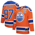Elroe E.Oilers #97 Connor McDavid Mitchell & Ness Orange Power Play Jerseys