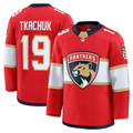 Elroe F.Panthers #19 Matthew Tkachuk Red Home Premium Jerseys