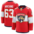 Elroe F.Panthers #63 Brad Marchand Red Home Premium Jerseys