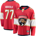 Elroe F.Panthers #77 Niko Mikkola Red Premier Breakaway Player Jerseys