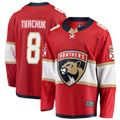 Elroe F.Panthers #8 Brady Tkachuk Red Home Breakaway Jerseys