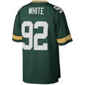 Elroe GB.Packers 2010 #92 Reggie White Mitchell & Ness Green Big & Tall 1996 Retired Player Replica Stitched Puhic Jersey