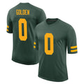 Elroe GB.Packers #0 Matthew Golden Player Green Alternate Vapor Home Game Stitched Jerseys