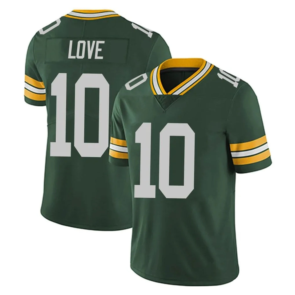 Elroe GB.Packers #10 Jordan Love Player Green Vapor Untouchable Limited Home Game Stitched Jerseys
