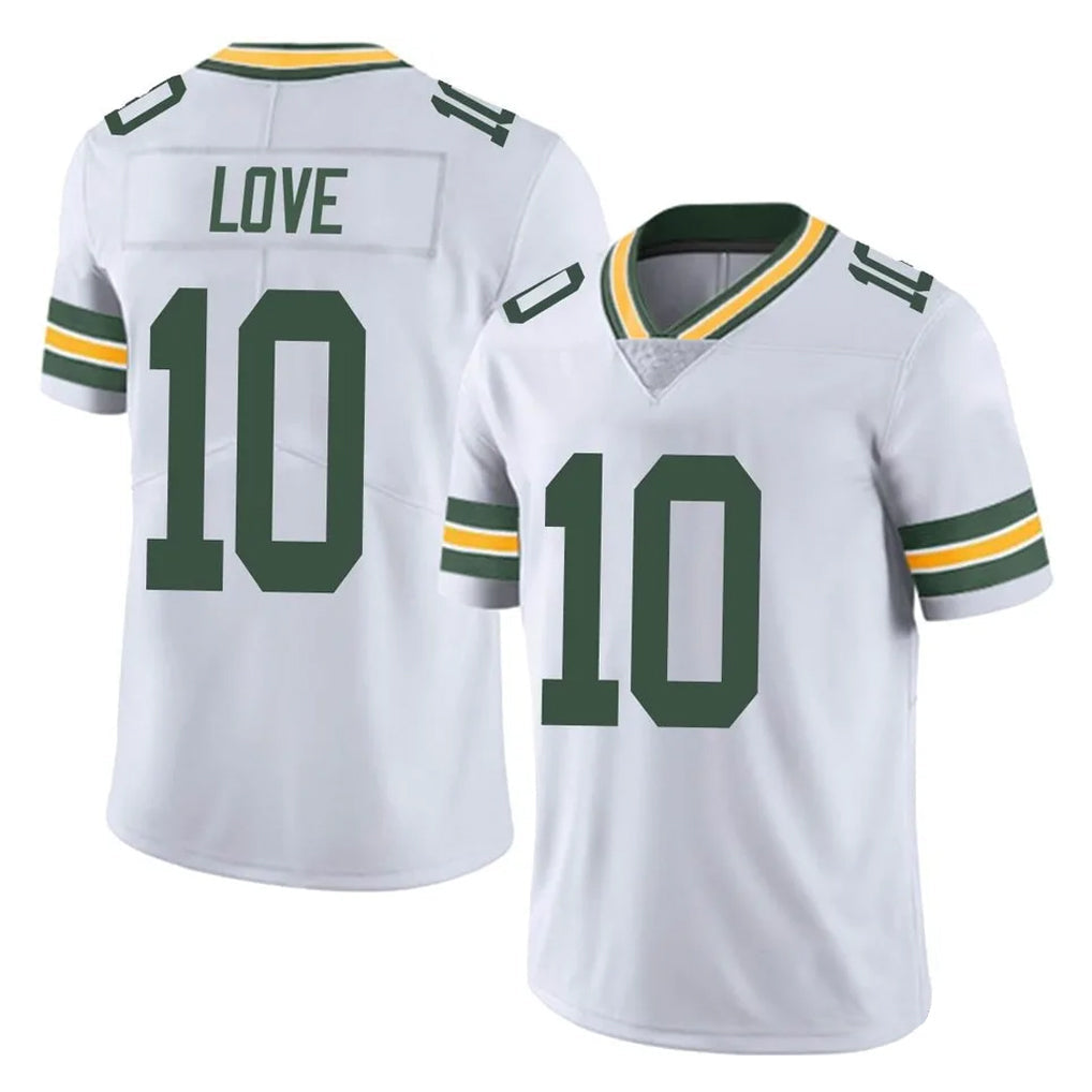Elroe GB.Packers #10 Jordan Love Player White Vapor Untouchable Limited Home Game Stitched Jerseys