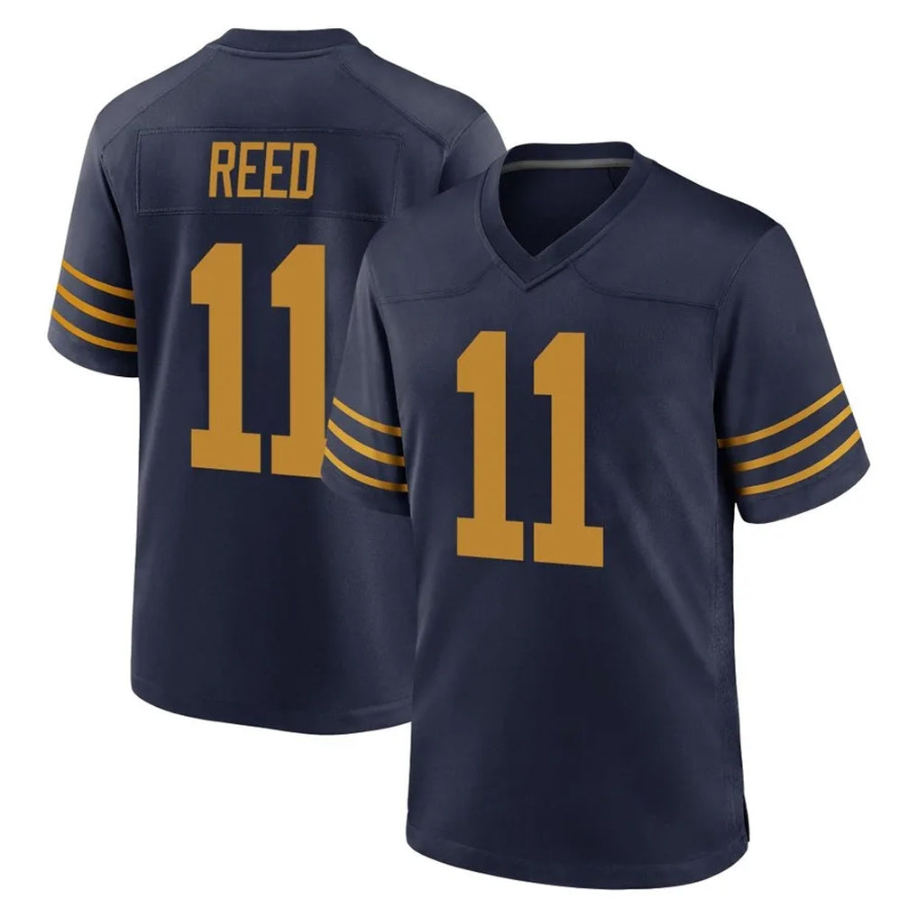 Elroe GB.Packers #11 Jayden Reed Player Navy The 1923 Classic Home Game Stitched Jerseys