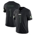 Elroe GB.Packers #1 Micah Parsons Player Black Impact Limited Home Game Stitched Jerseys