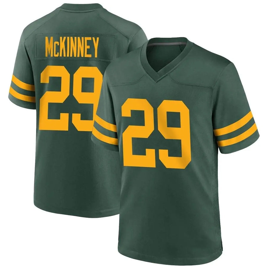 Elroe GB.Packers #29 Xavier McKinney Player Limited Green Alternate Vapor Stitched Jerseys