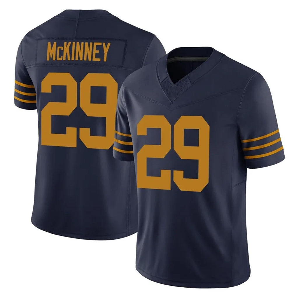 Elroe GB.Packers #29 Xavier McKinney Player Navy The 1923 Classic Vapor F.U.S.E. Home Game Stitched Jerseys