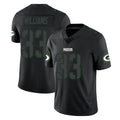 Elroe GB.Packers #33 Evan Williams Player Black Impact Limited Home Game Stitched Jerseys