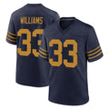 Elroe GB.Packers #33 Evan Williams Player Navy The 1923 Classic Home Game Stitched Jerseys
