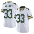 Elroe GB.Packers #33 Evan Williams Player White Vapor Untouchable Limited Home Game Stitched Jerseys