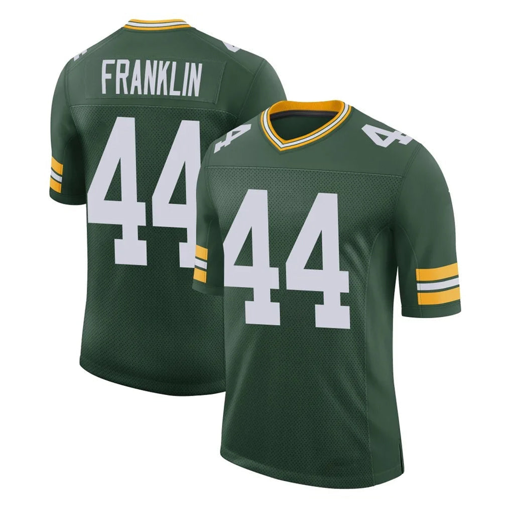 Elroe GB.Packers #44 Zaire Franklin Player Green Limited Classic Home Game Stitched Jerseys