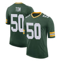Elroe GB.Packers #50 Zach Tom Player Green Limited Classic Home Game Stitched Jerseys