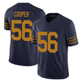 Elroe GB.Packers #56 Edgerrin Cooper Player Navy The 1923 Classic Vapor F.U.S.E. Home Game Stitched Jerseys