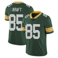 Elroe GB.Packers #85 Tucker Kraft Player Green Vapor Untouchable Limited Home Game Stitched Jerseys