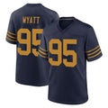 Elroe GB.Packers #95 Devonte Wyatt Player Navy The 1923 Classic Home Game Stitched Jerseys