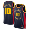 Elroe G.State Warriors #10 Jimmy Butler III Navy Swingman Jerseys - City Edition