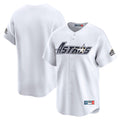Elroe H.Astros White Throwback Cooperstown Collection Limited Blank Player Stitched Jerseys