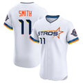 Elroe H.Astros #11 Cam Smith Player White City Connect Limited Elite Home Stitched Jerseys