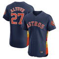 Elroe H.Astros #27 Jose Altuve Player Navy Limited Elite Home Stitched Jerseys
