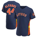 Elroe H.Astros #44 Yordan Alvarez Player Navy Limited Elite Home Stitched Jerseys