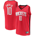 Elroe H.Rockets H.Rockets #10 Jabari Smith Jr. Red Fast Break Replica Player Stitched Jerseys-Icon Edition
