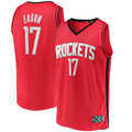 Elroe H.Rockets #17 Tari Eason Red Fast Break Replica Player Stitched Jerseys-Icon Edition
