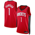 Elroe H.Rockets #1 Amen Thompson Red Swingman Player Stitched Jerseys-Icon Edition