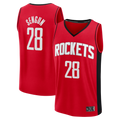 Elroe H.Rockets #28 Alperen Sengun Red Fast Break Replica Stitched Jerseys-Icon Edition