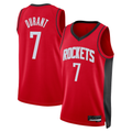 Elroe H.Rockets #7 Kevin Durant Red Swingman Player Stitched Jerseys-Icon Edition