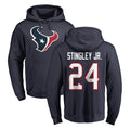 Elroe H.Texans #24 Derek Stingley Jr. Player Navy Pro Line Pullover Hoodie Limited Game Stitched Jerseys