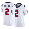 Elroe H.Texans #2 Calen Bullock Player White Limited Vapor F.U.S.E. Home Game Stitched Jerseys
