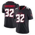 Elroe H.Texans #32 David Montgomery Player Navy Limited Alternate Vapor F.U.S.E. Home Game Stitched Jerseys