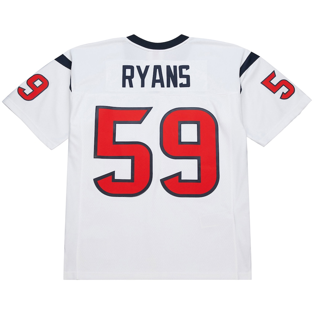 Elroe H.Texans #59 DeMeco Ryans Mitchell & Ness White 2006 Legacy Replica Jersey Stitched Puhic